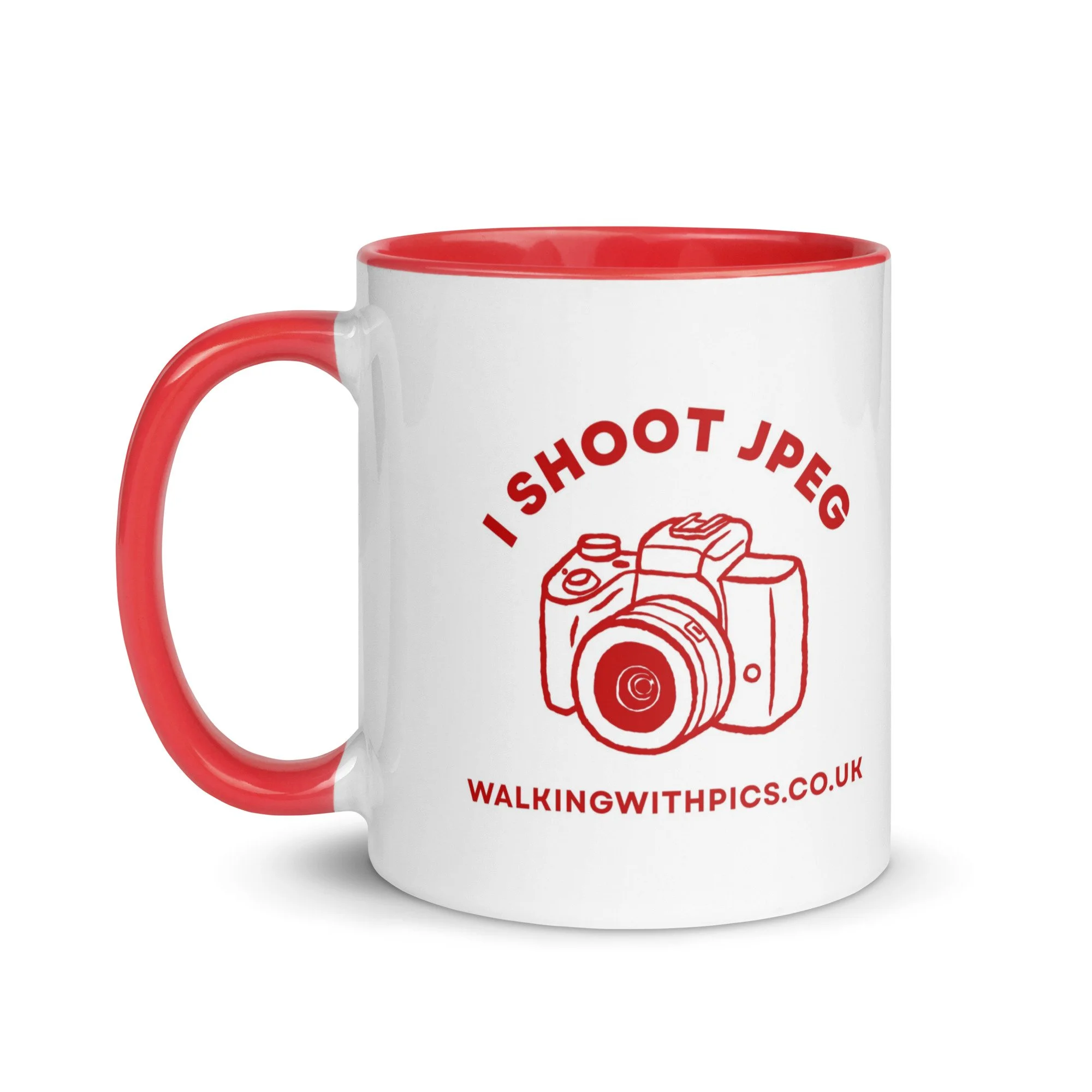 I Shoot JPEG — Colour Accent Mug