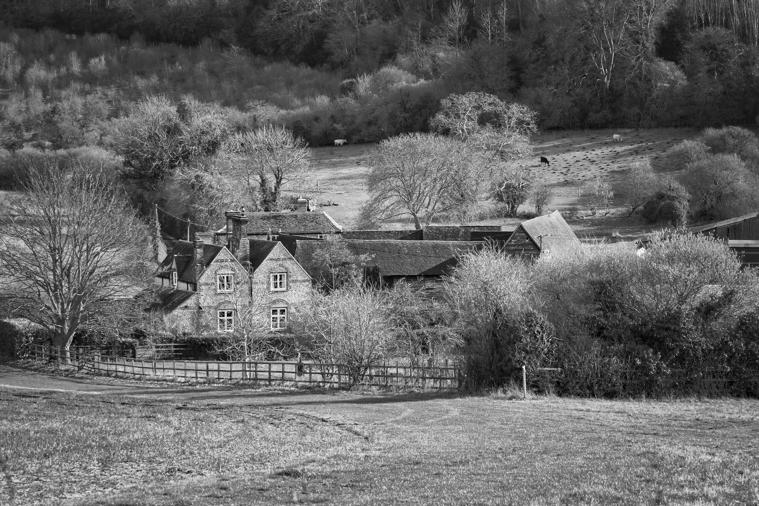 Period farmhouse in the Chiltern Hills, Buckinghamshire
