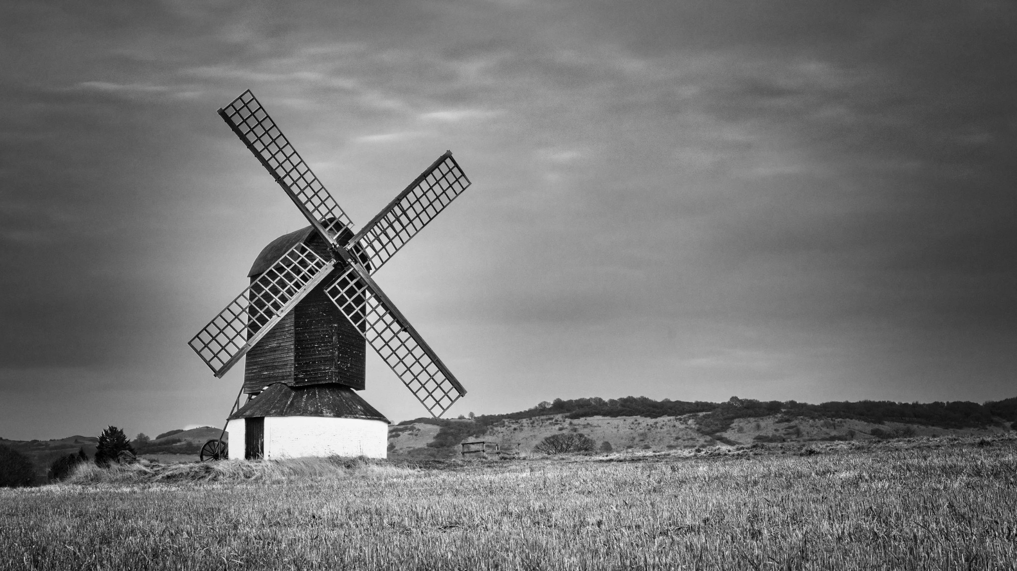 Pitstone Windmill in the Chiltern Hills