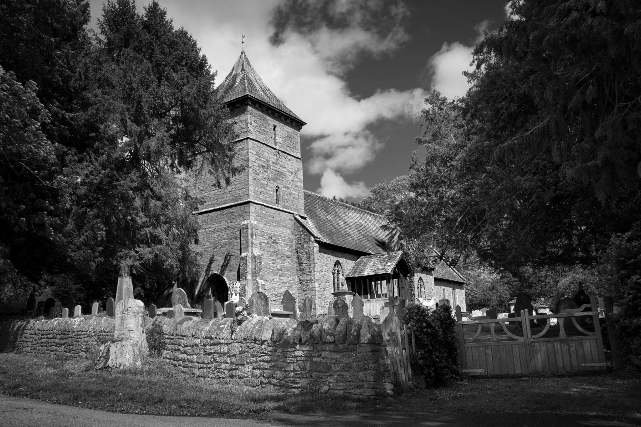Credenhill church in Herefordshire