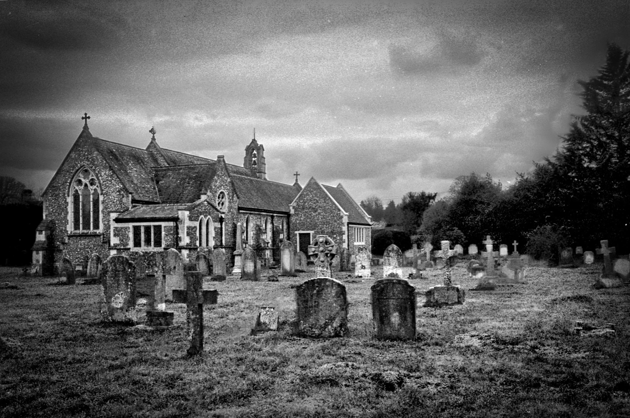 Historic church and graveyard