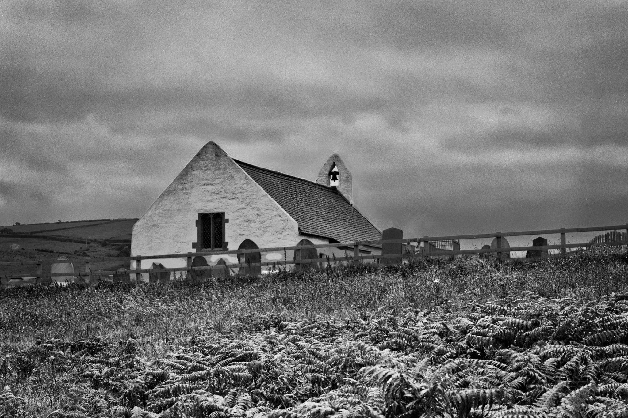 Church of the Holy Cross in rural Wales