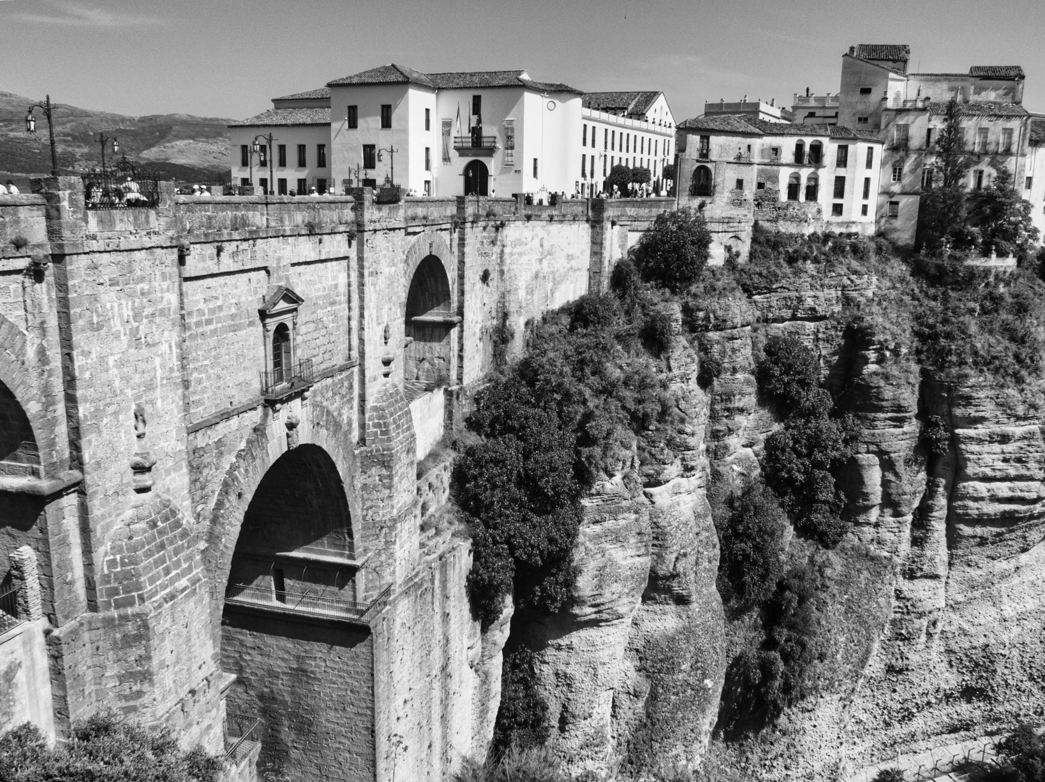 Ronda puente nuevo bridge gorge andalusia spain