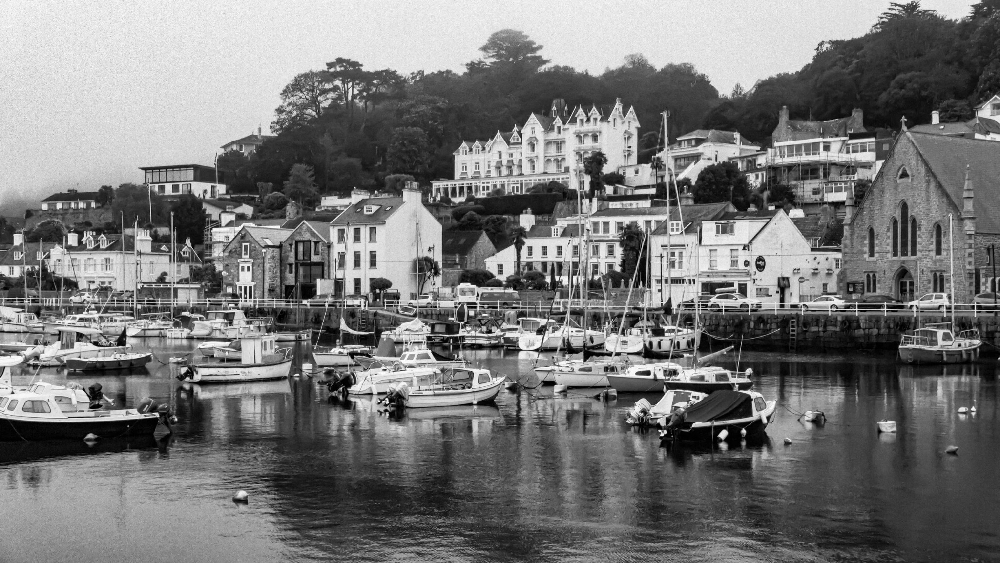 St Aubin harbour in Jersey