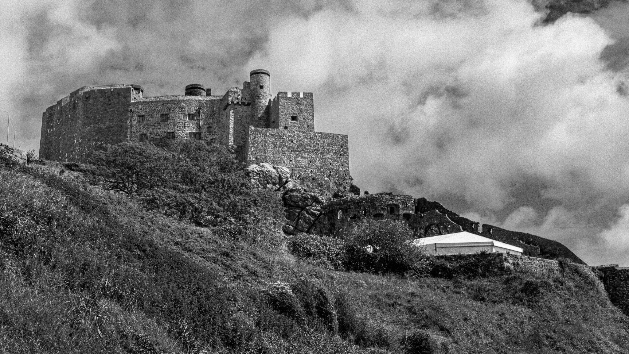 Mont Orgueil Castle in Jersey