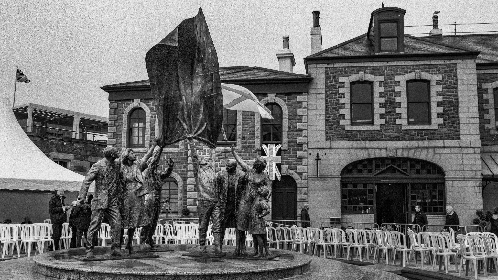 Liberation statue in Jersey