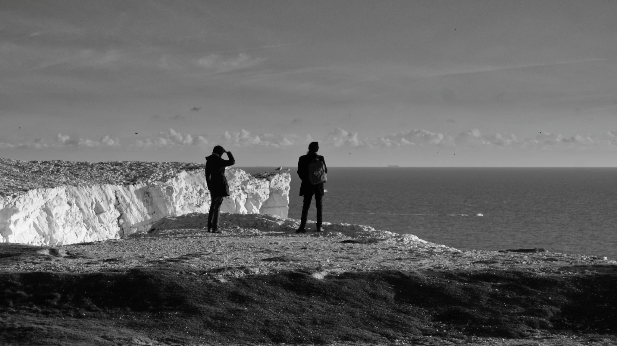 Black and white countryside photograph by Mark Weekes