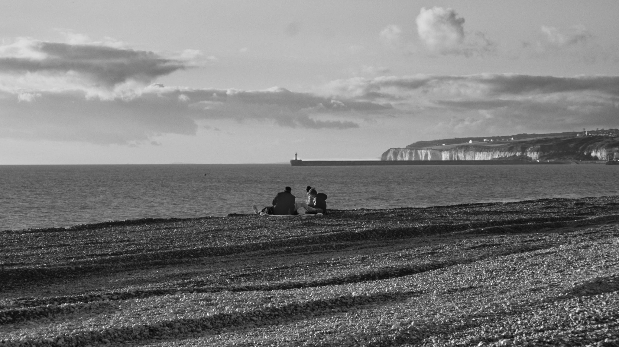 Black and white countryside photograph by Mark Weekes