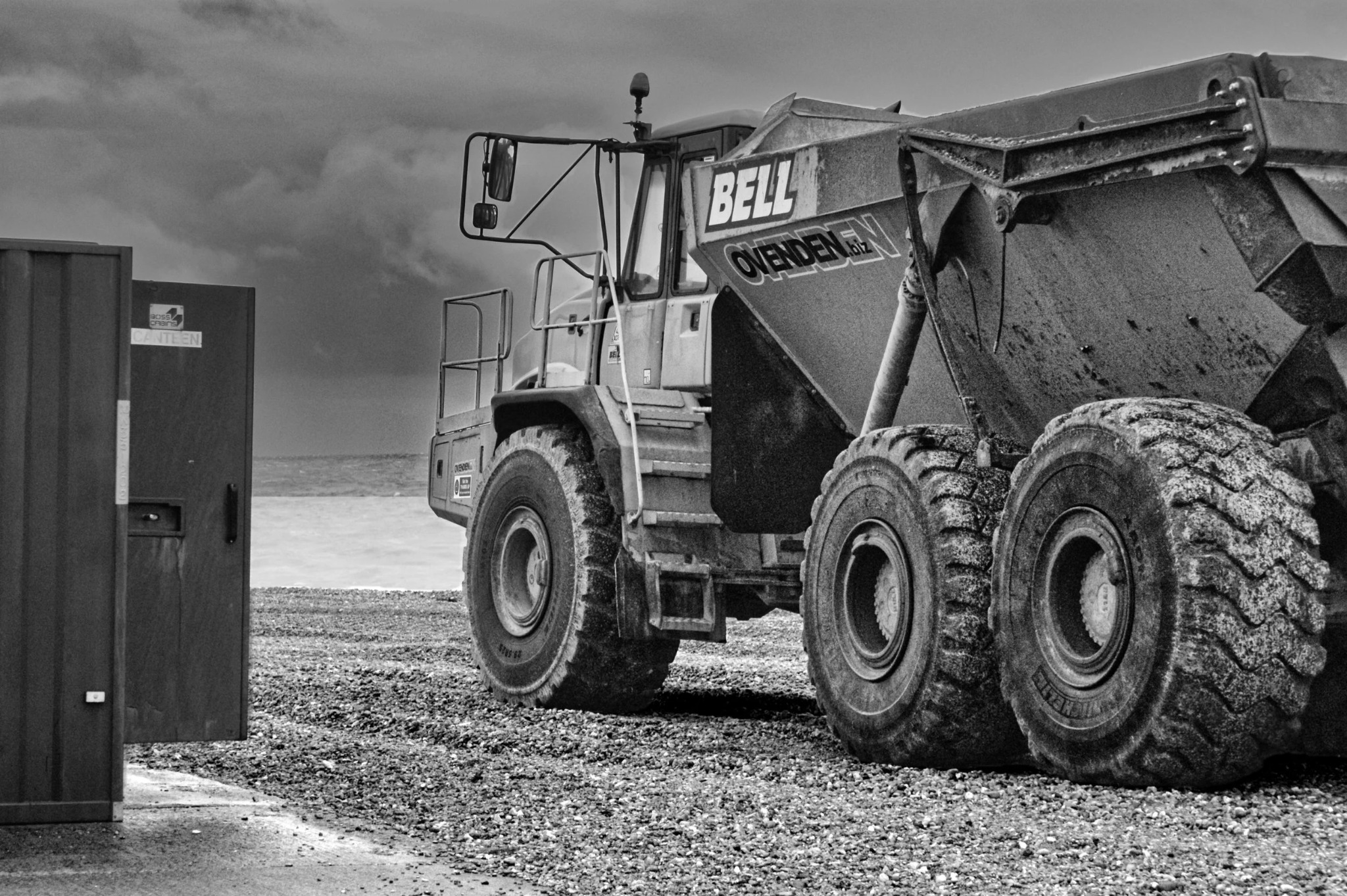 Black and white countryside photograph by Mark Weekes